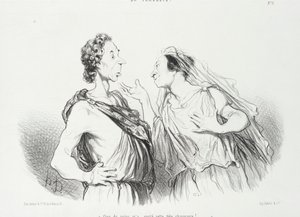 Cuántos cuidados me costó esta cabeza encantadora de Honoré Daumier